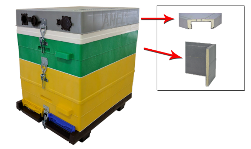 ANEL plastic insulate beehive