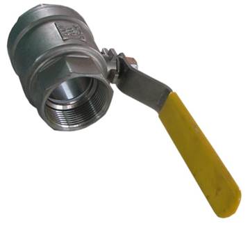 Βάνα Ball Valve 2τεμ. 1 1/2`` ΙΝΟΧ