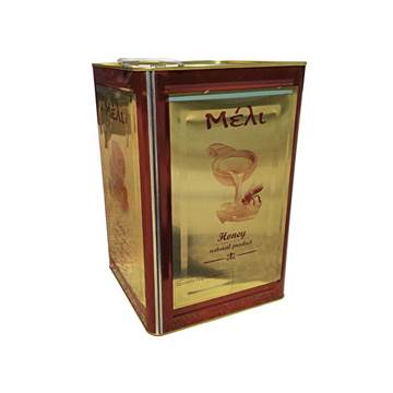 Δοχείο Μεταφοράς Μελιού Μεταλλικό 26 kg Λευκός ...