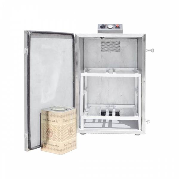 Picture of Honey Heating Chamber for 16 containers of 26 Kgs INOX 220V