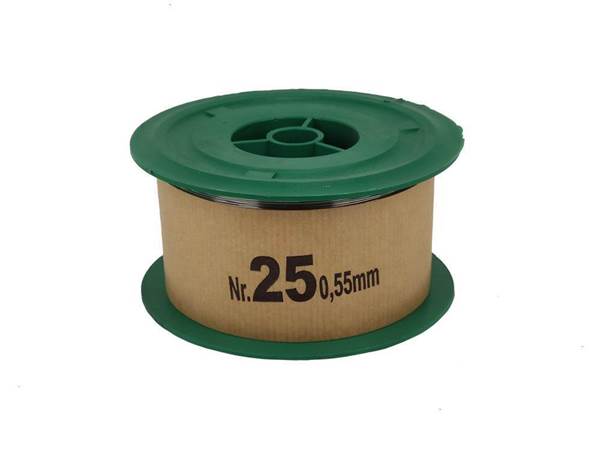 Σύρμα Μελισσοκομίας Σκληρό Νο 25 φ0,55mm, Ρολό 2 Kg