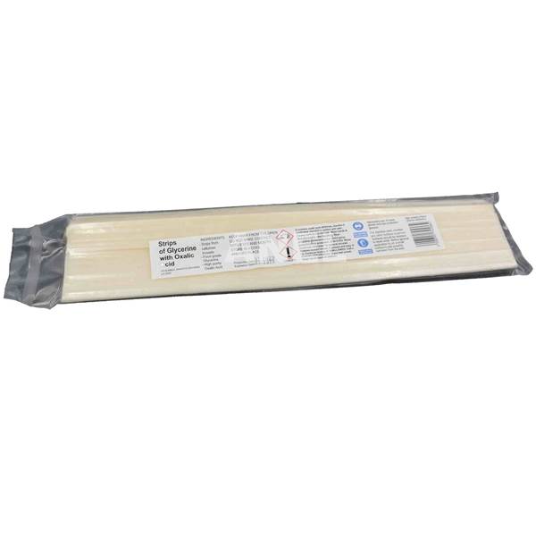 Immagine di Strisce per la pulizia delle superfici con glicerina e acido ossalico ANEL (25x400mm) - Confezione da 40 pezzi