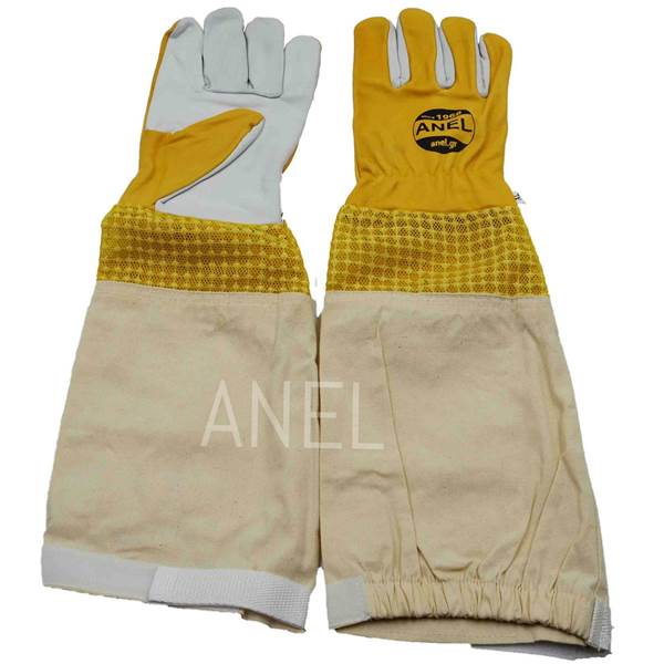 Picture of Beekeeping Gloves Premium With Ventilation And Rubber