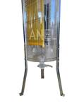 Immagine di Manual honey extractor 3 frame Ama Transparent