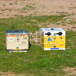 Βάση Κυψέλης ANEL LockFit Κινητή Πλαστική Αεριζόμενη Langstroth ΣΕΤ Με Συρτάρι, Πορτάκι Και Τακούνια