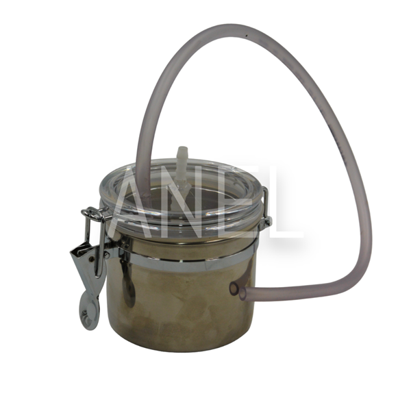 Αντλίας Συλλογής Βασιλικού Πολτού INOX Δοχείο και Λάστιχα Ανταλλακτικά